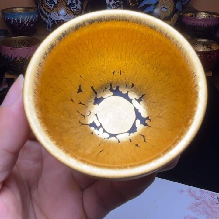 茶盏传承人的金盏