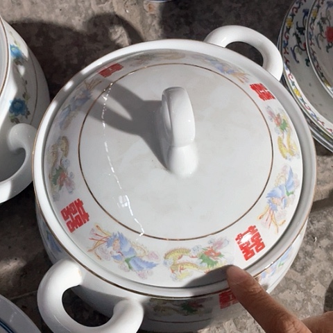 陶摆件景德镇高温陶瓷