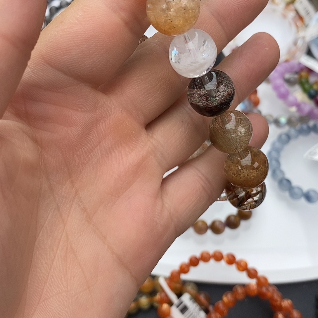 水晶手链未镶嵌手链