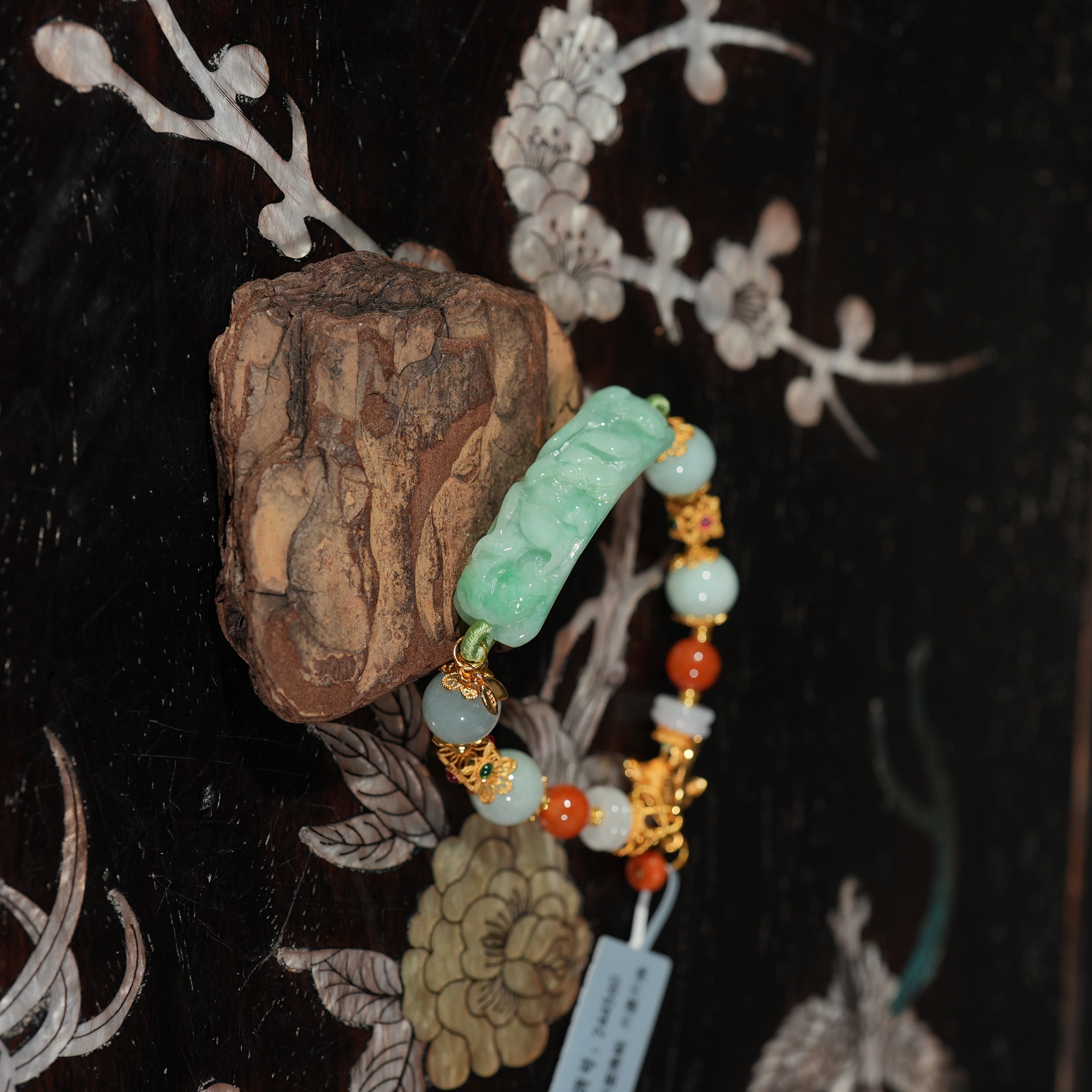 1.11香港王老板-翡翠手链6k446