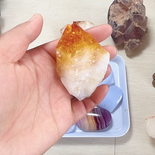天然水晶原石未镶嵌水晶幸****y