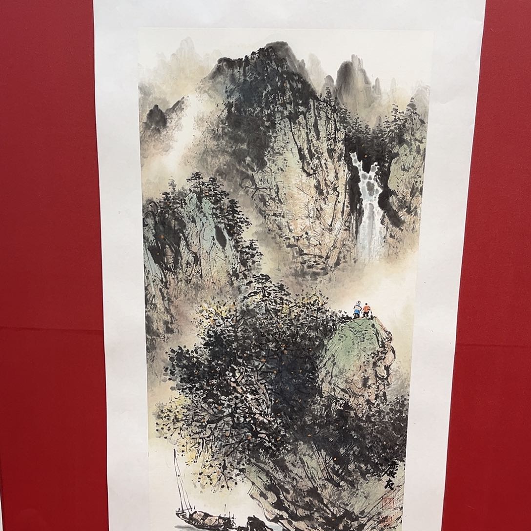 国画满艺字画手绘作品