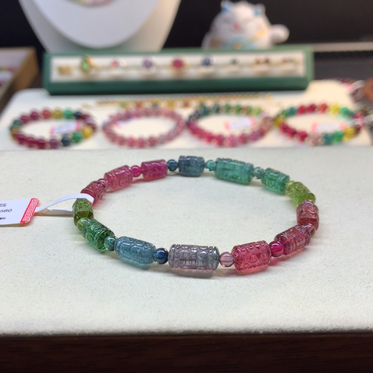 【闪购商品】碧玺手串未镶嵌碧玺6mm