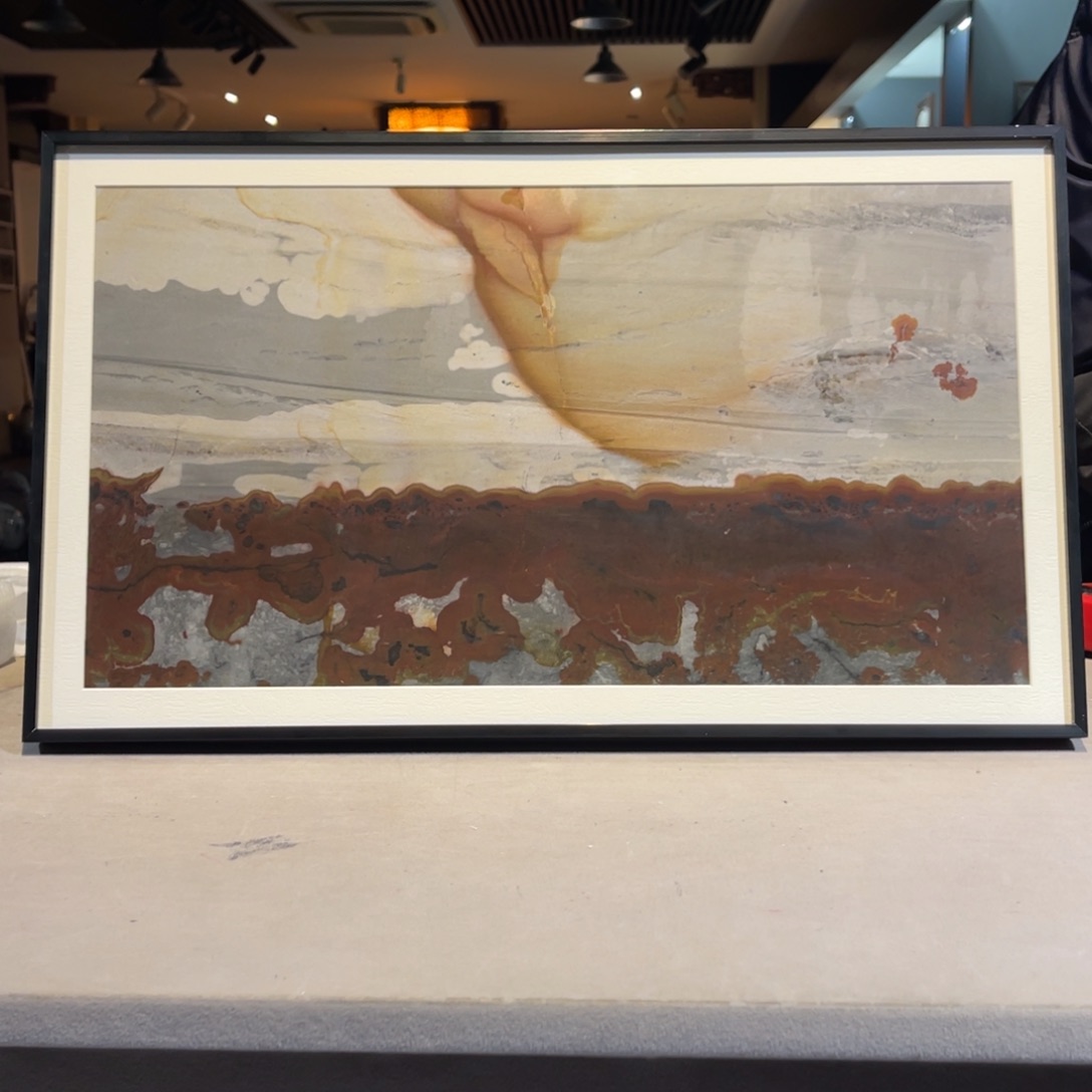 彩石53/32 三峡清江画面石