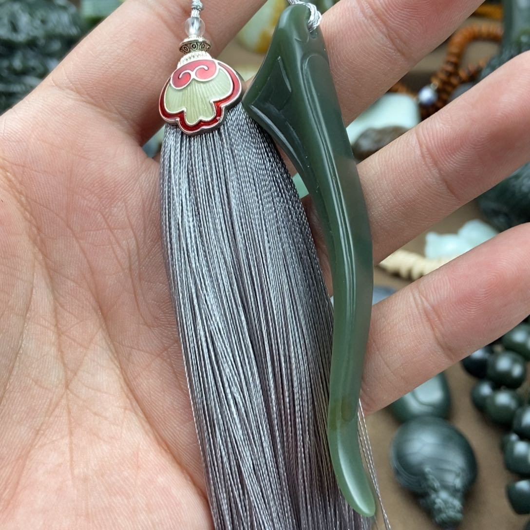 和田玉挂件未镶嵌