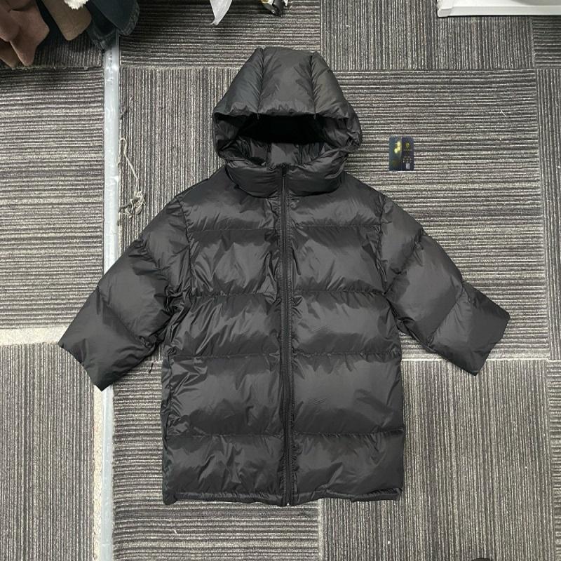 布丁冬装男童上衣2025冬季新款儿童百搭连帽棉服外套B44CT858
