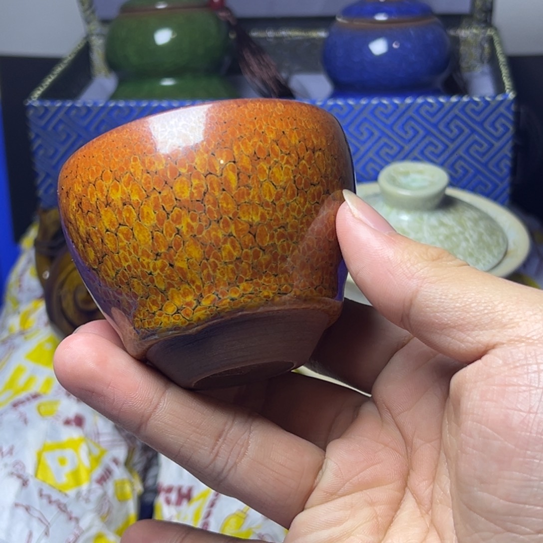 茶盏建阳建盏喝茶主人杯