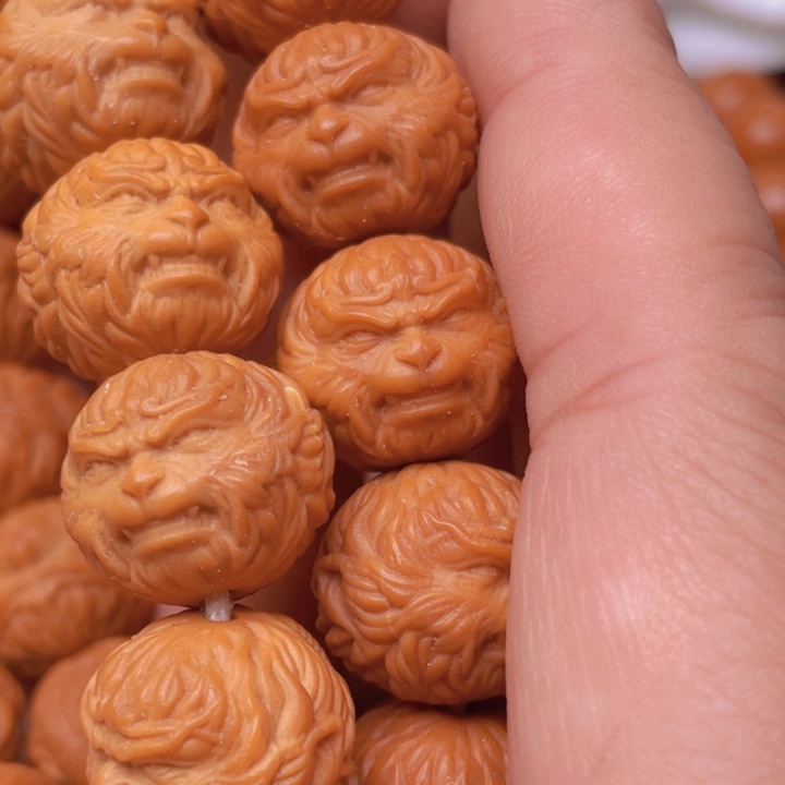 猴头核桃手串钢***?黑神