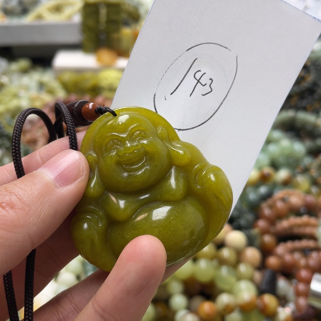 蛇纹石玉手链未镶嵌