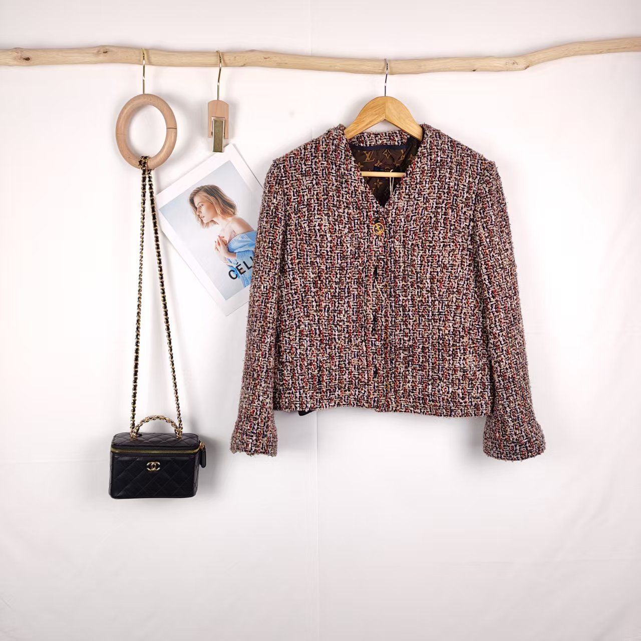 99新 LouisVuitton/路易威登 海囤Q/LV上衣/36码/bx60898