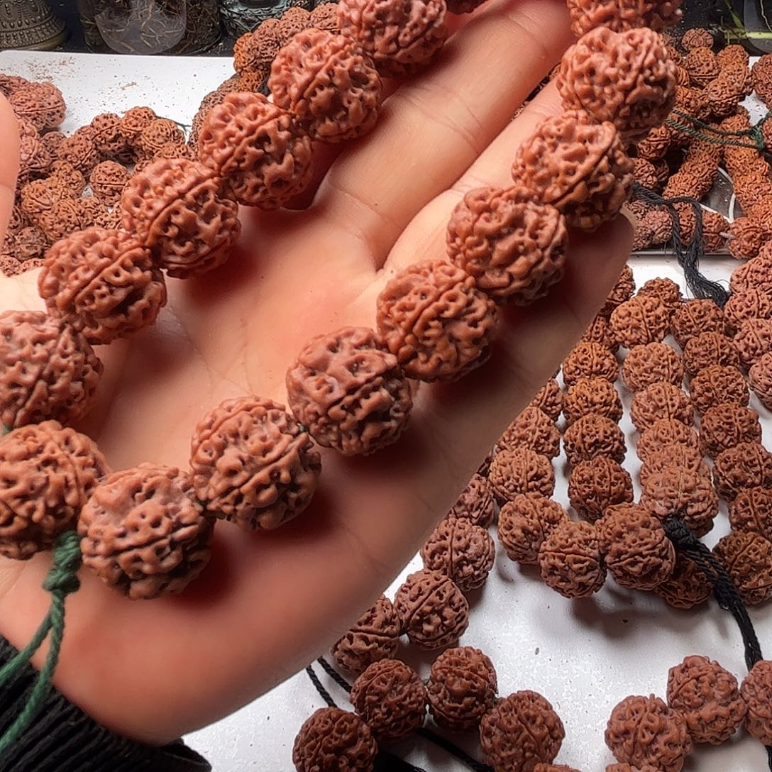 金刚菩提手串21金蟾纹