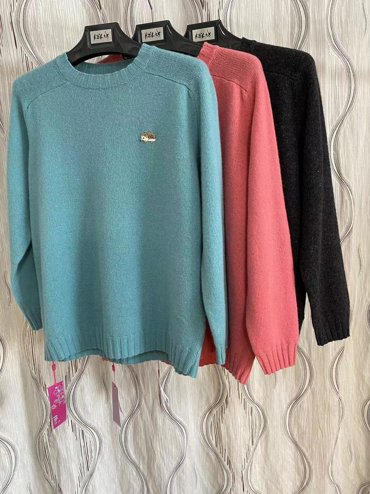 【M0】胖人坊大码女装毛衣0424  衣长71   118