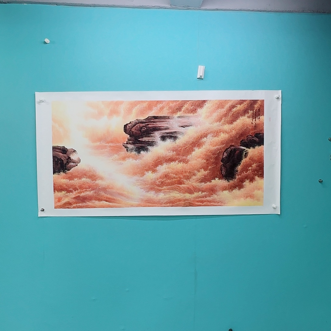 国画李文军教授作品