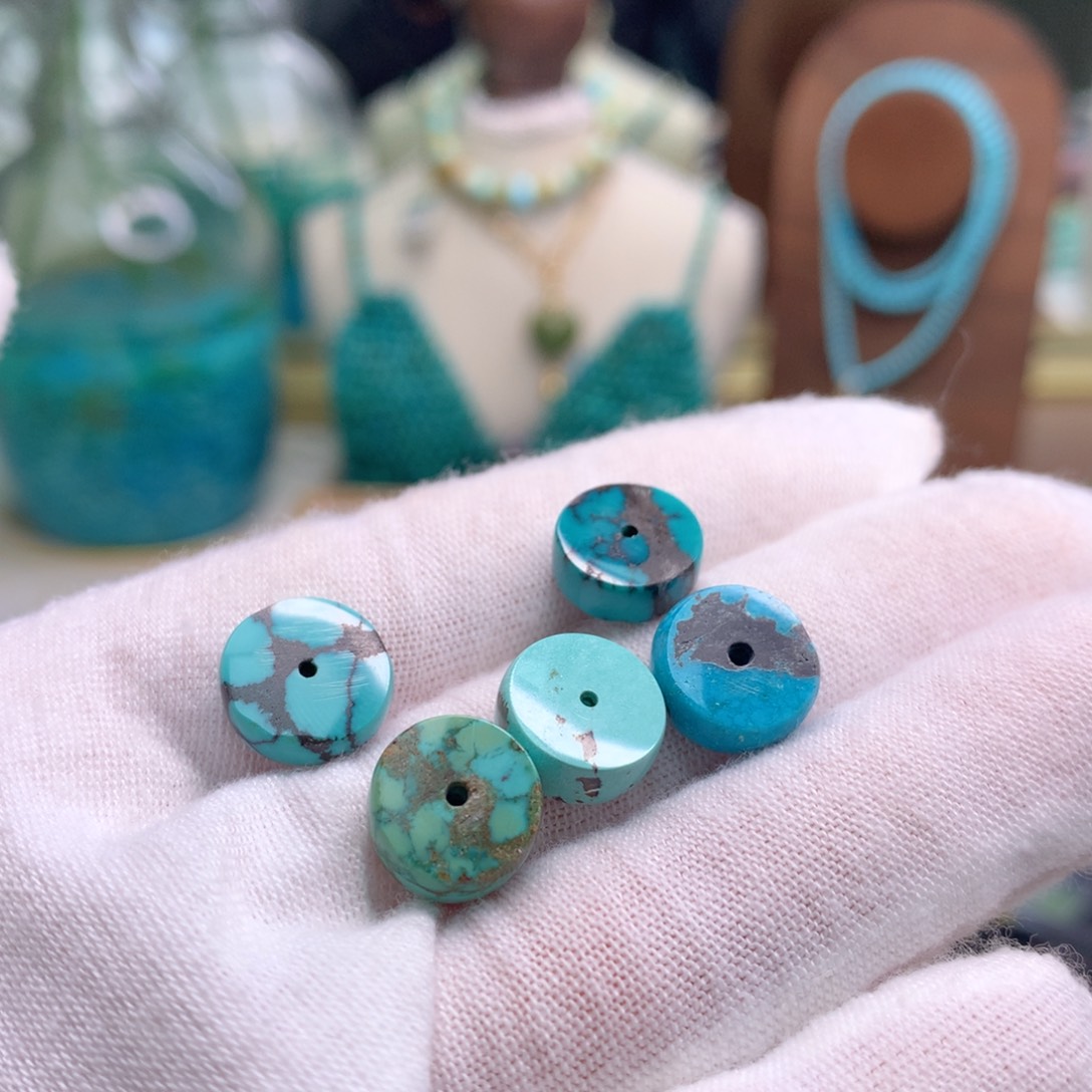 绿松石未镶嵌配饰