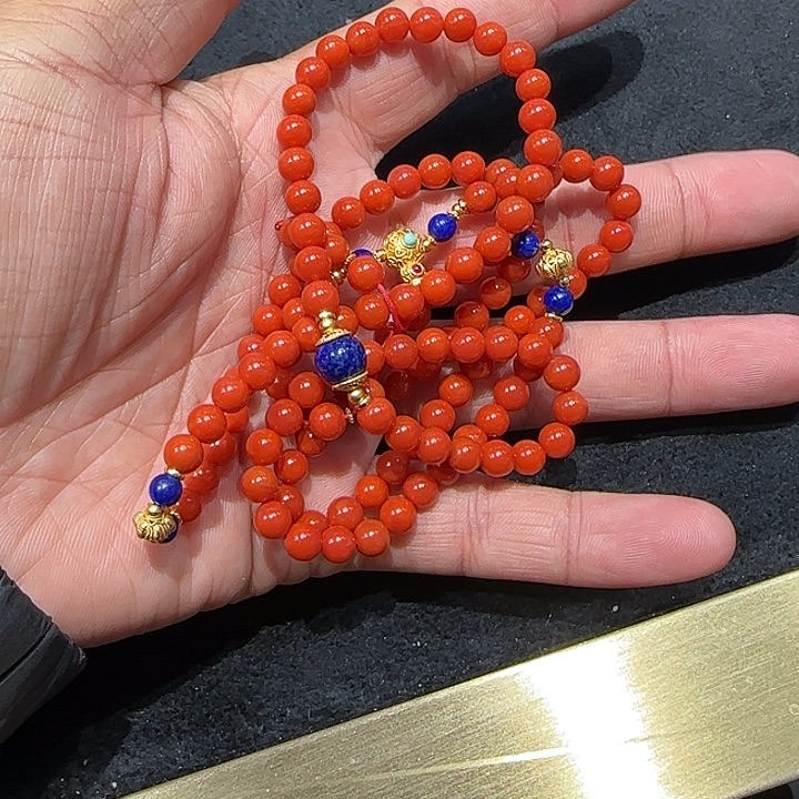 南红玛瑙未镶嵌颈饰