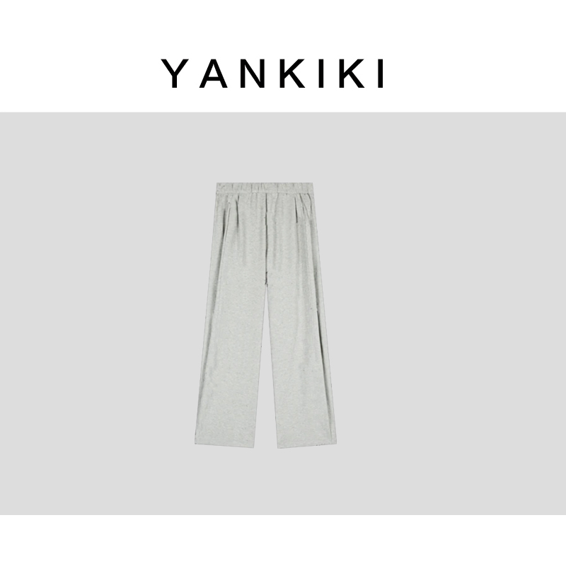 分割线弯刀灰卫裤  YANKIKI 2024冬款NEW