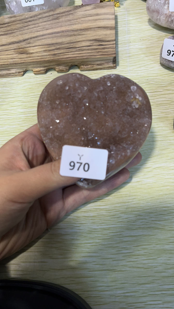 水晶爱心好看的小课啊