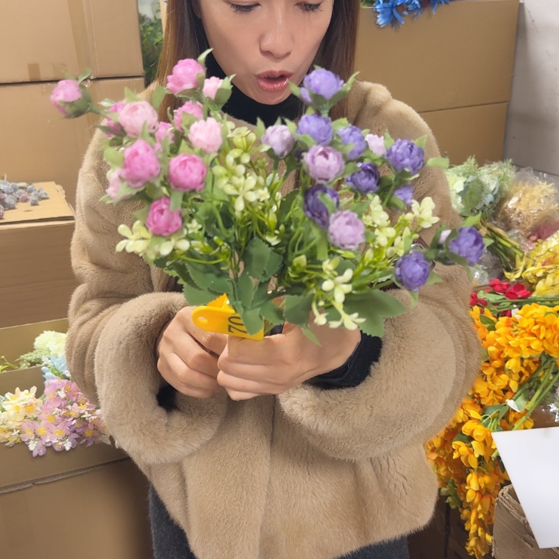 70号「闪购」仿真花，公主请下单