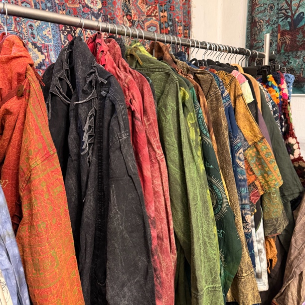 宿多梨纯手工植物染上衣半裙男女同款外套（直播间过款专用链接）