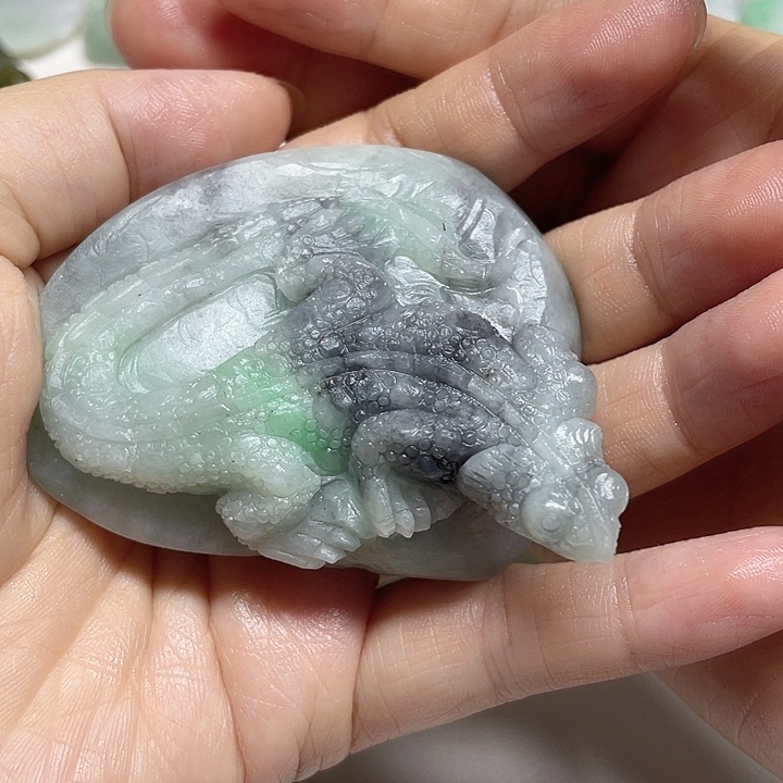 定制翡翠未镶嵌摆件