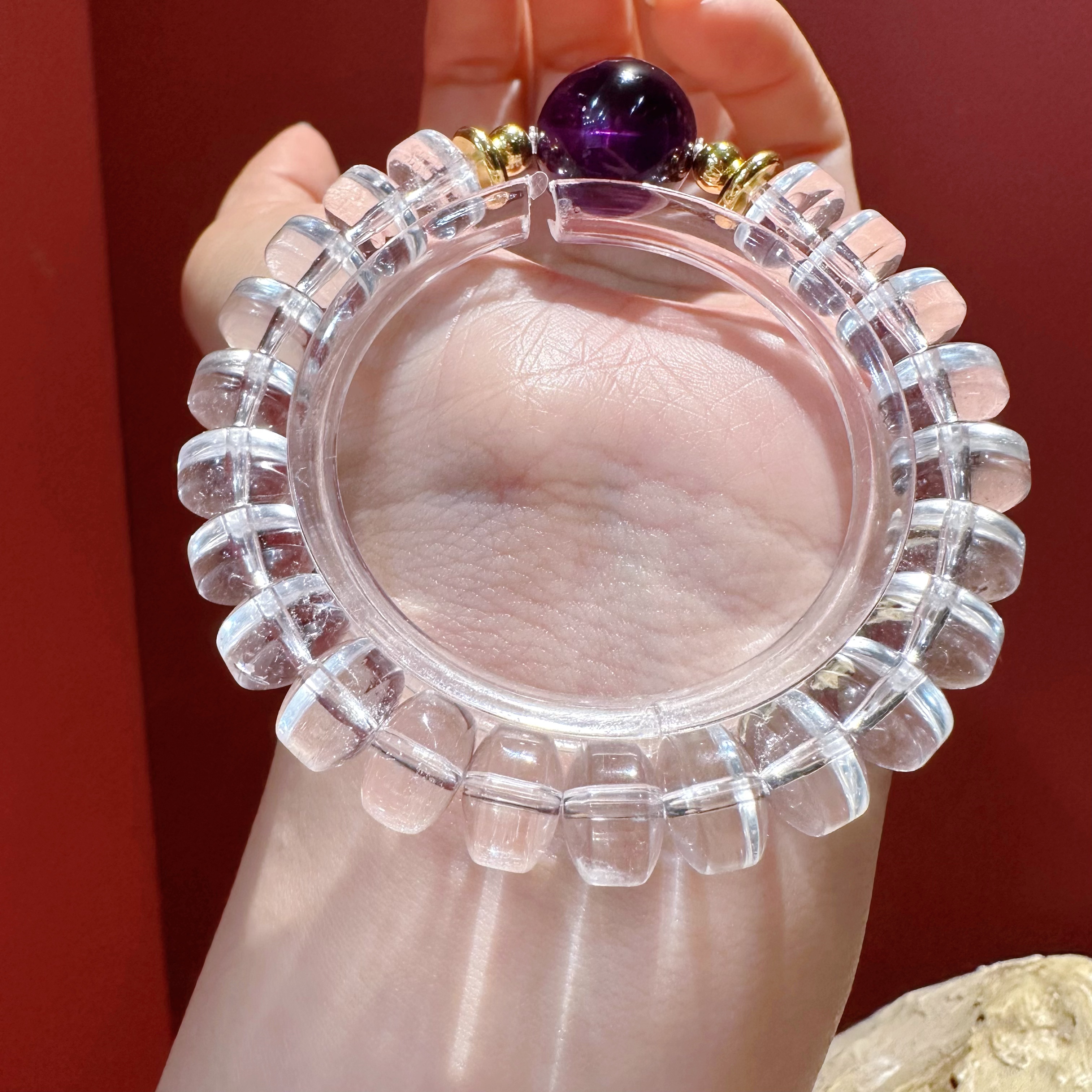 【顺心增智】白水晶➕紫水晶（多样性发其一）