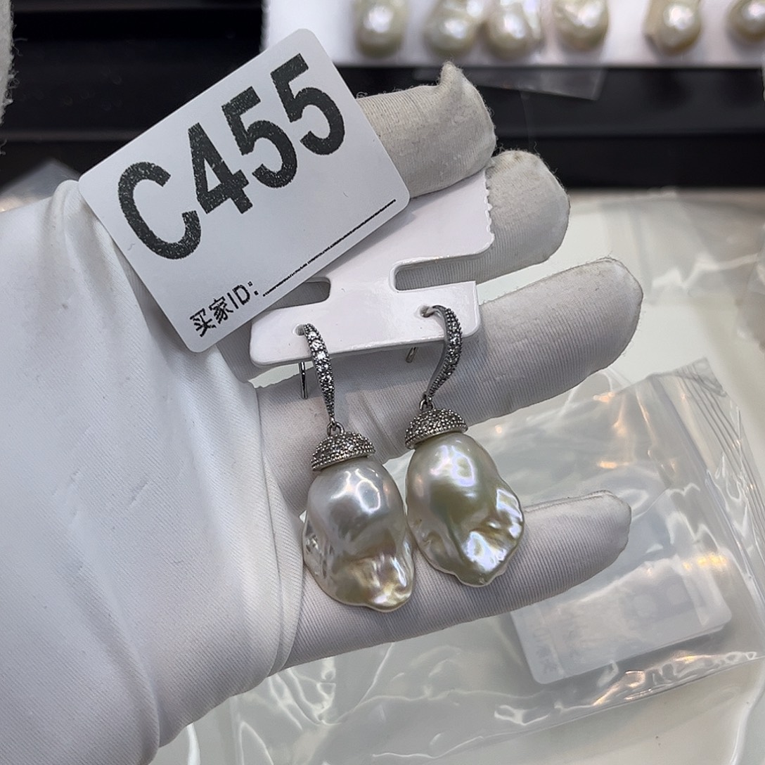 耳饰淡水珍珠合金