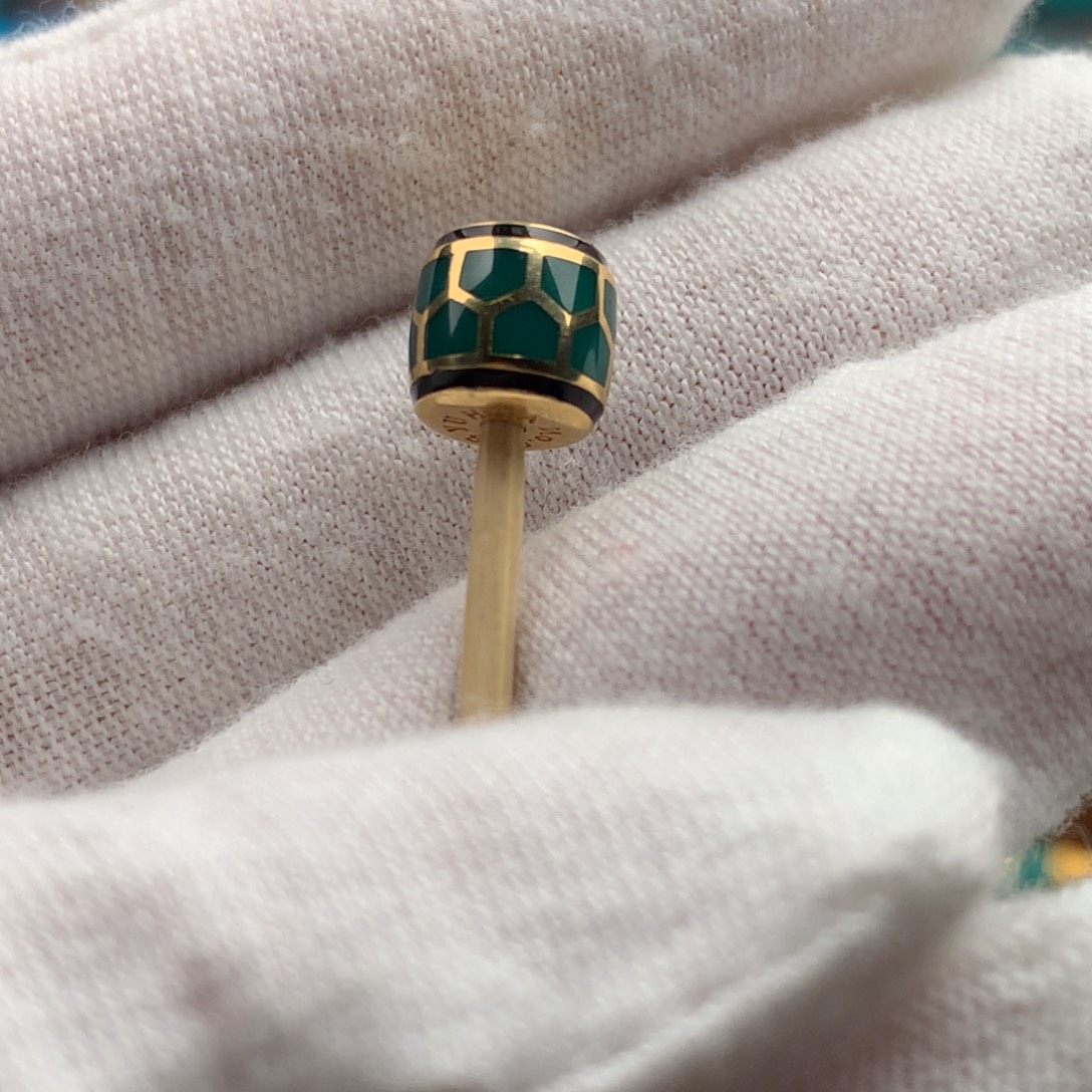 绿松石18K金镶嵌绿松石