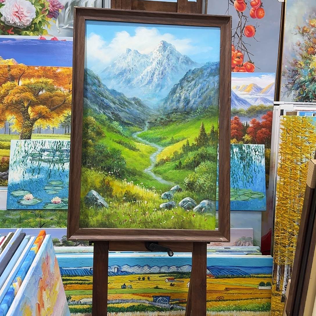 油画6898油画作品展作品