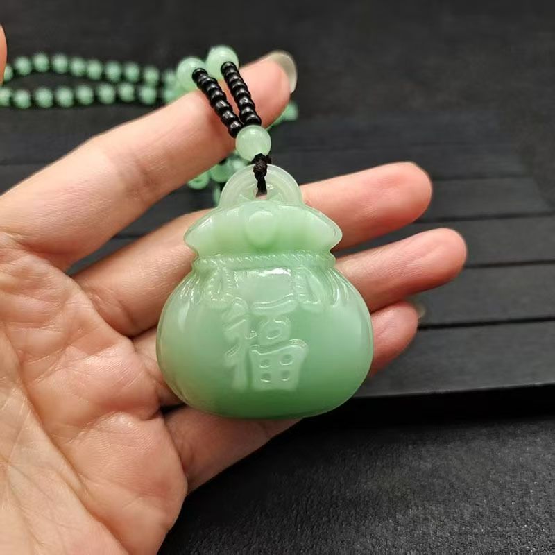 66新款粉丝福利浅绿色福袋吊坠
