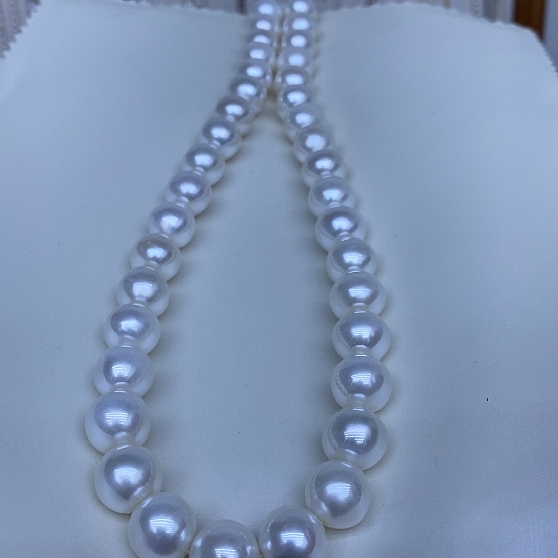 淡水珍珠卡11到12银S925镶嵌