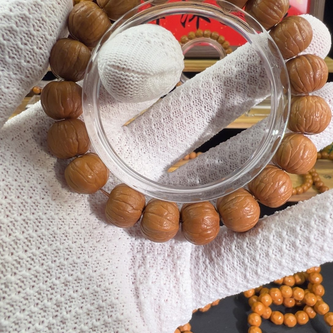 猴头核桃手串原皮