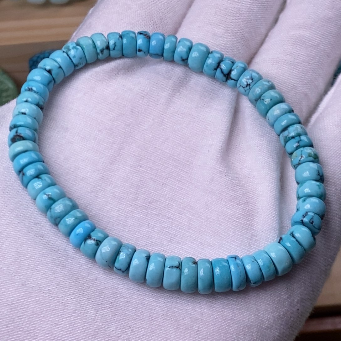 绿松石未镶嵌珠宝奇石6mm