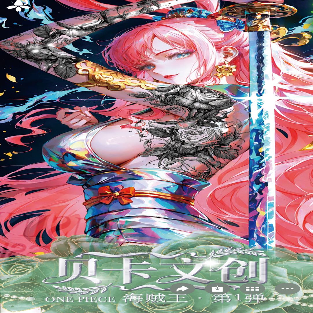 贝卡文创、摇摇乐、海贼王收藏系列卡牌动漫周边二次元卡牌