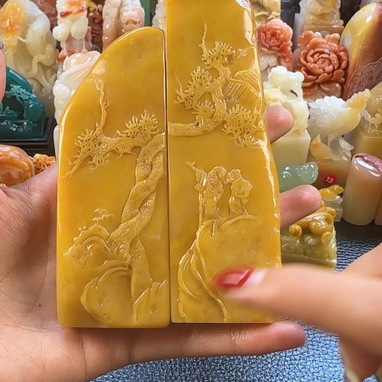 【闪购商品】寿山石印石陌*尘寿山石印章