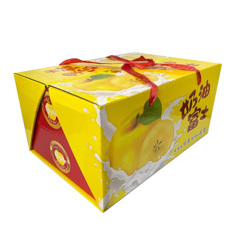 【奶油富士苹果礼盒】春节水果礼盒约4.5kg