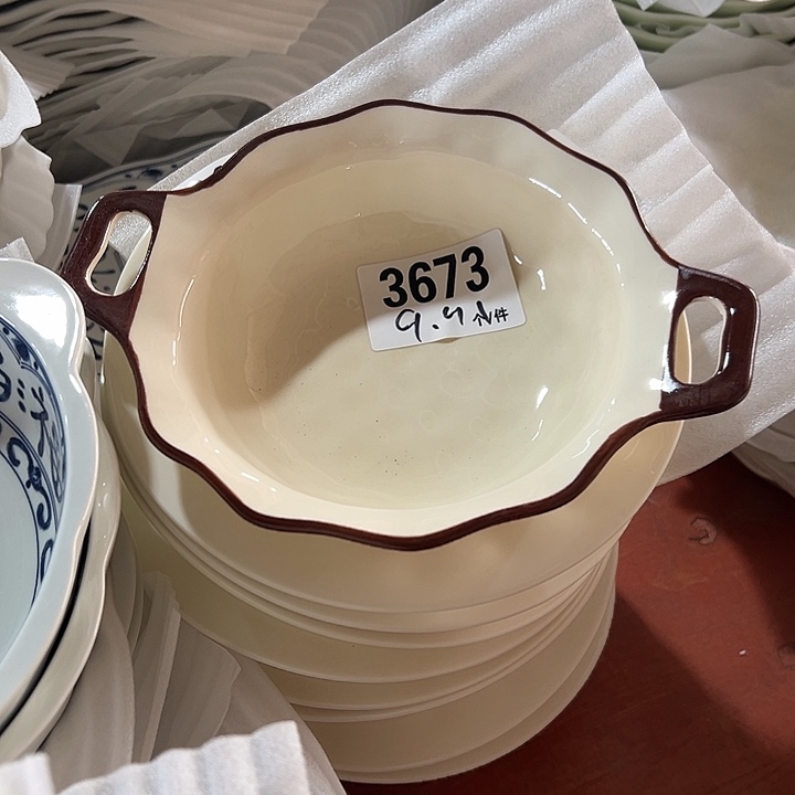 搪瓷外贸陶瓷微瑕3673