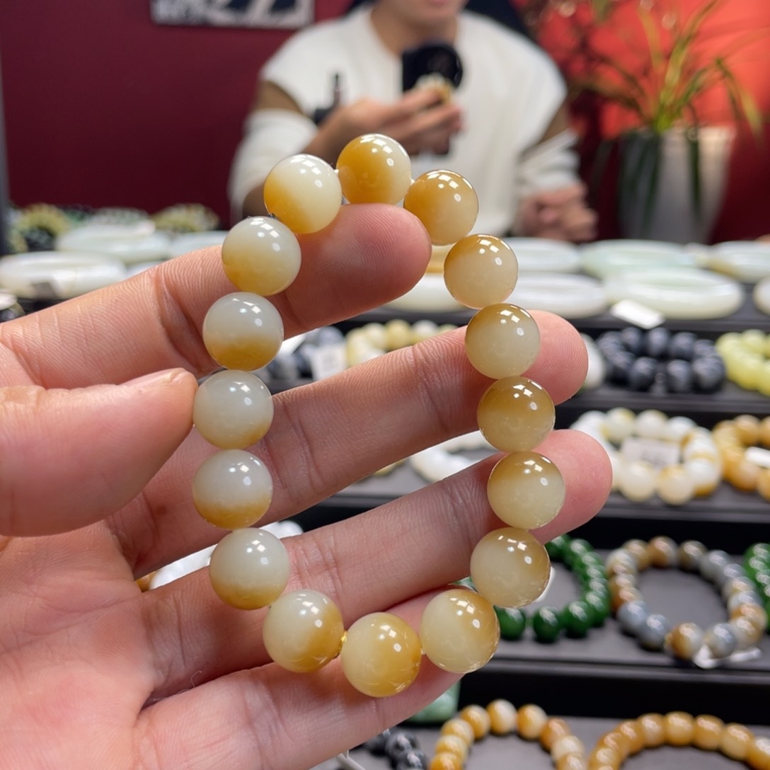 和田玉手链未镶嵌