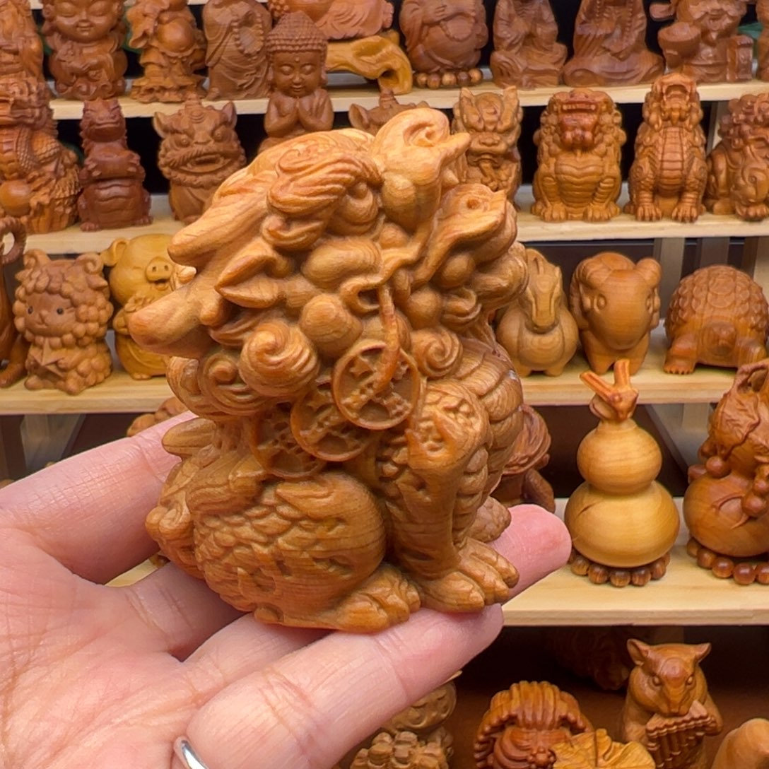 张****崖柏太行崖柏手把件