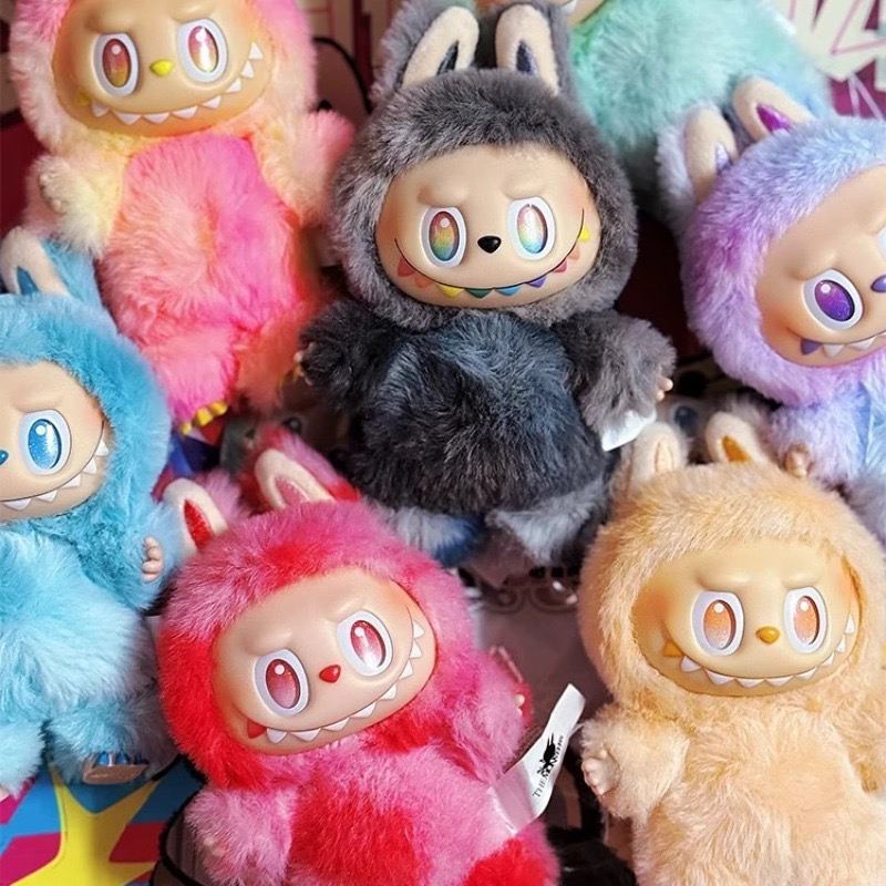 【无包装3.0祖国版】bubu搪胶挂件公仔指定款脚底钢印标签带码