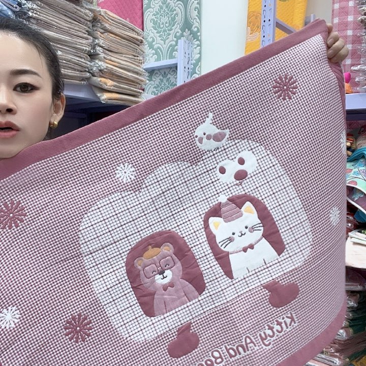 棉豆沙色小猫咪棉