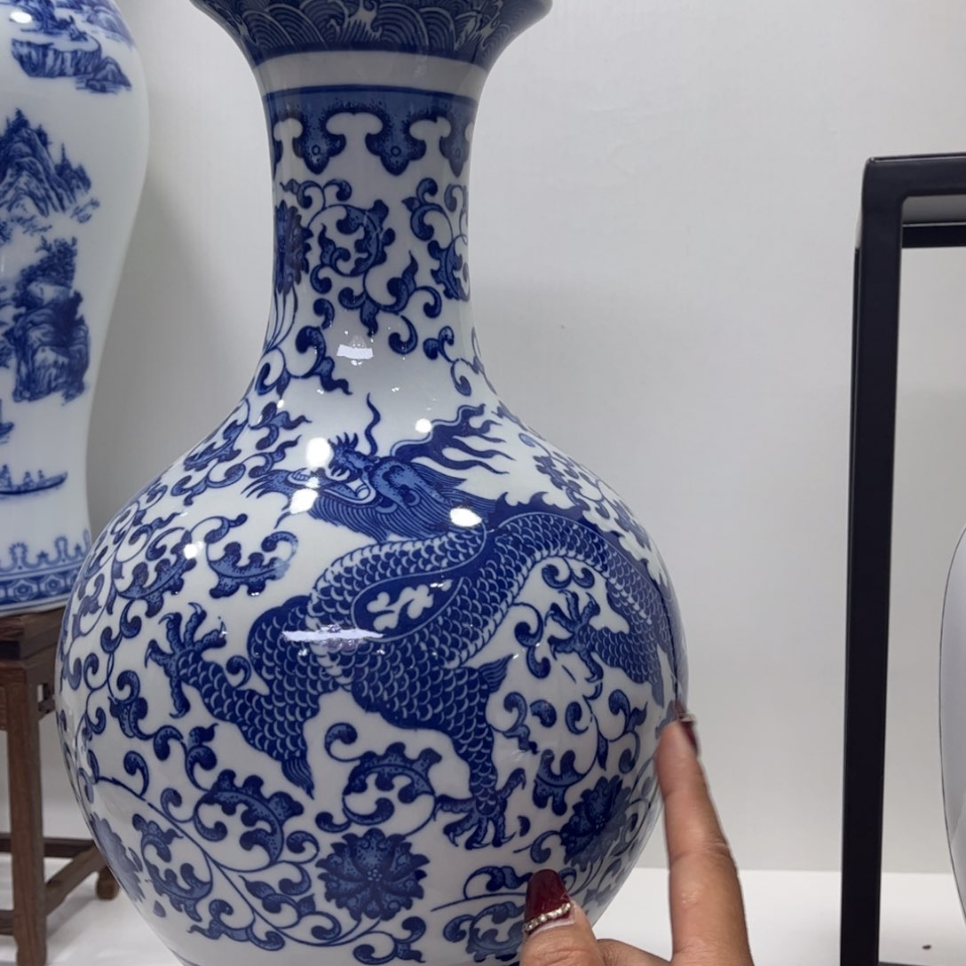 景德镇陶瓷花瓶摆件