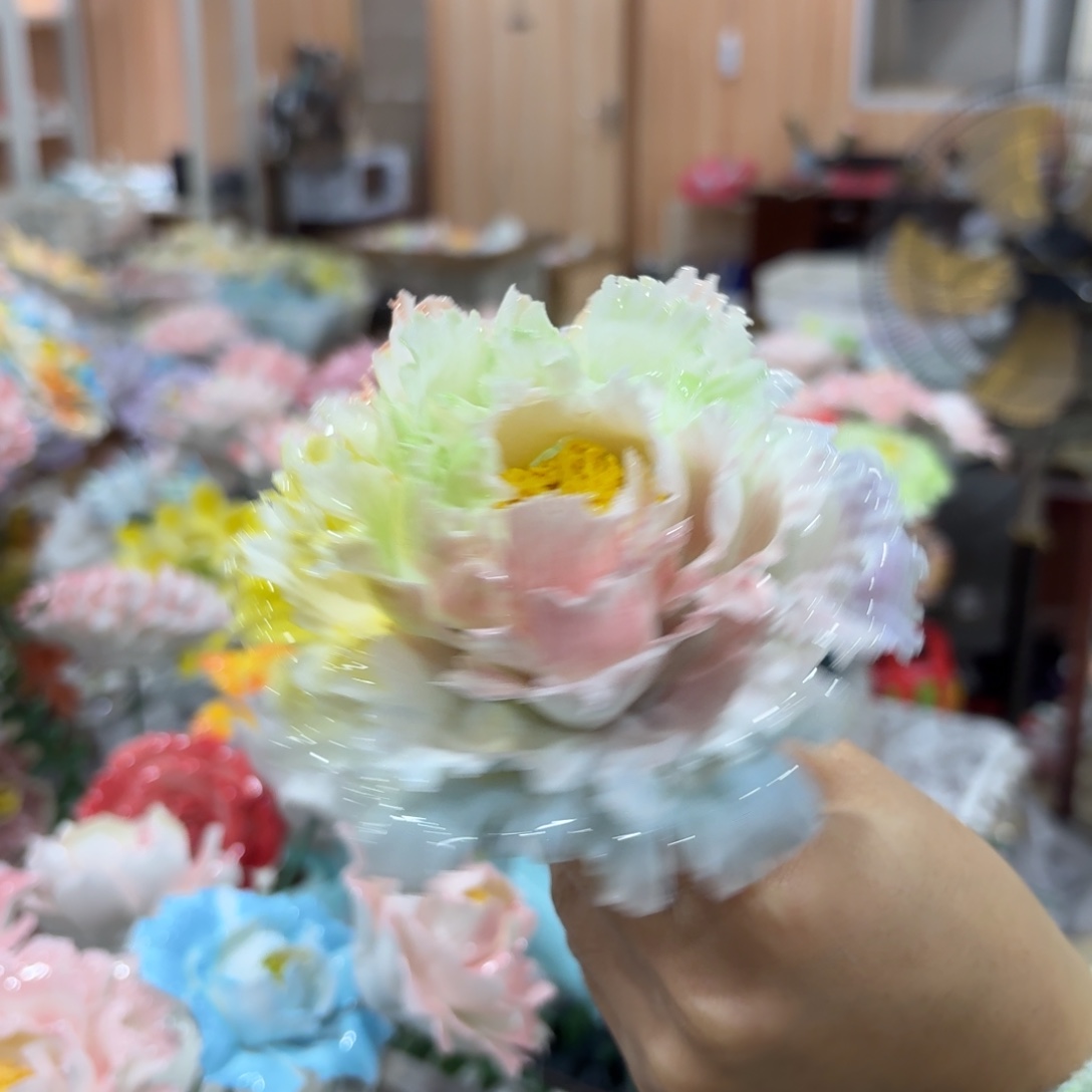 陶瓷花，20元发货，退款拉黑