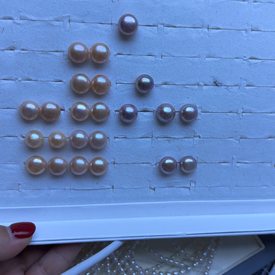 淡水珍珠颜色备注11mm左右未镶嵌