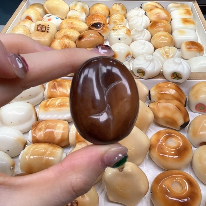 白玉菩提把件3.15.41开播瑕疵福利不退换