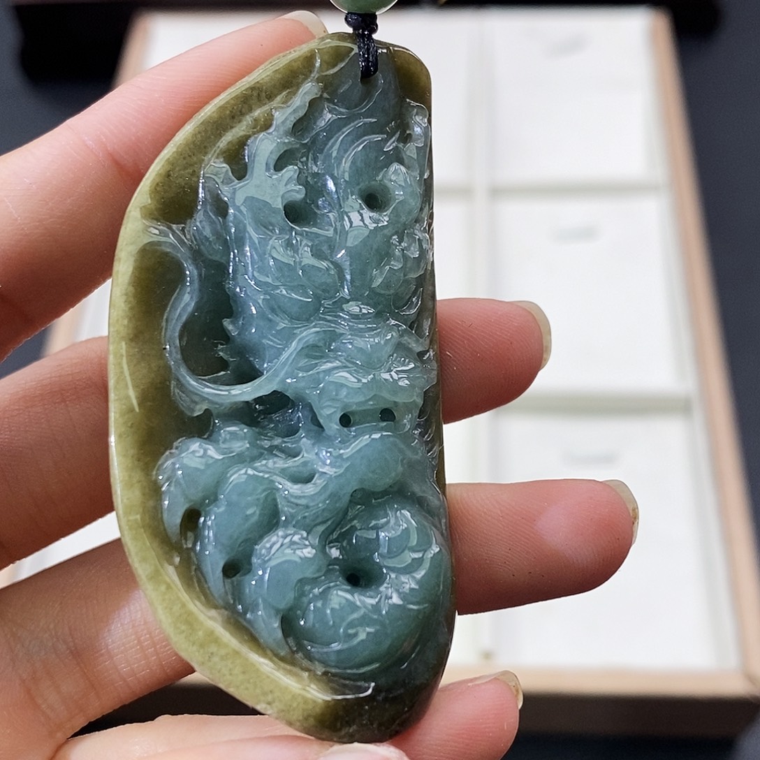 翡翠未镶嵌颈饰缅甸翡翠a货