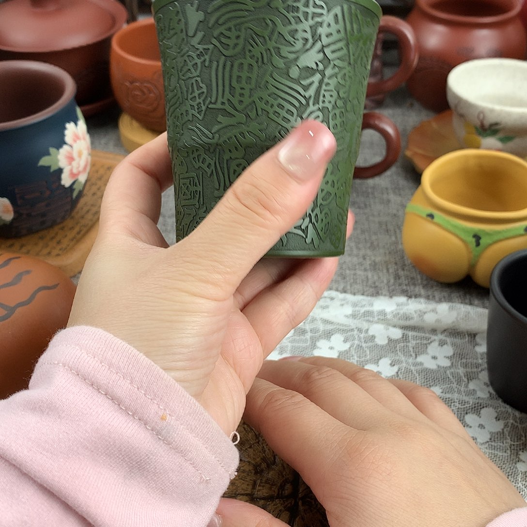 紫砂茶杯高端主人杯