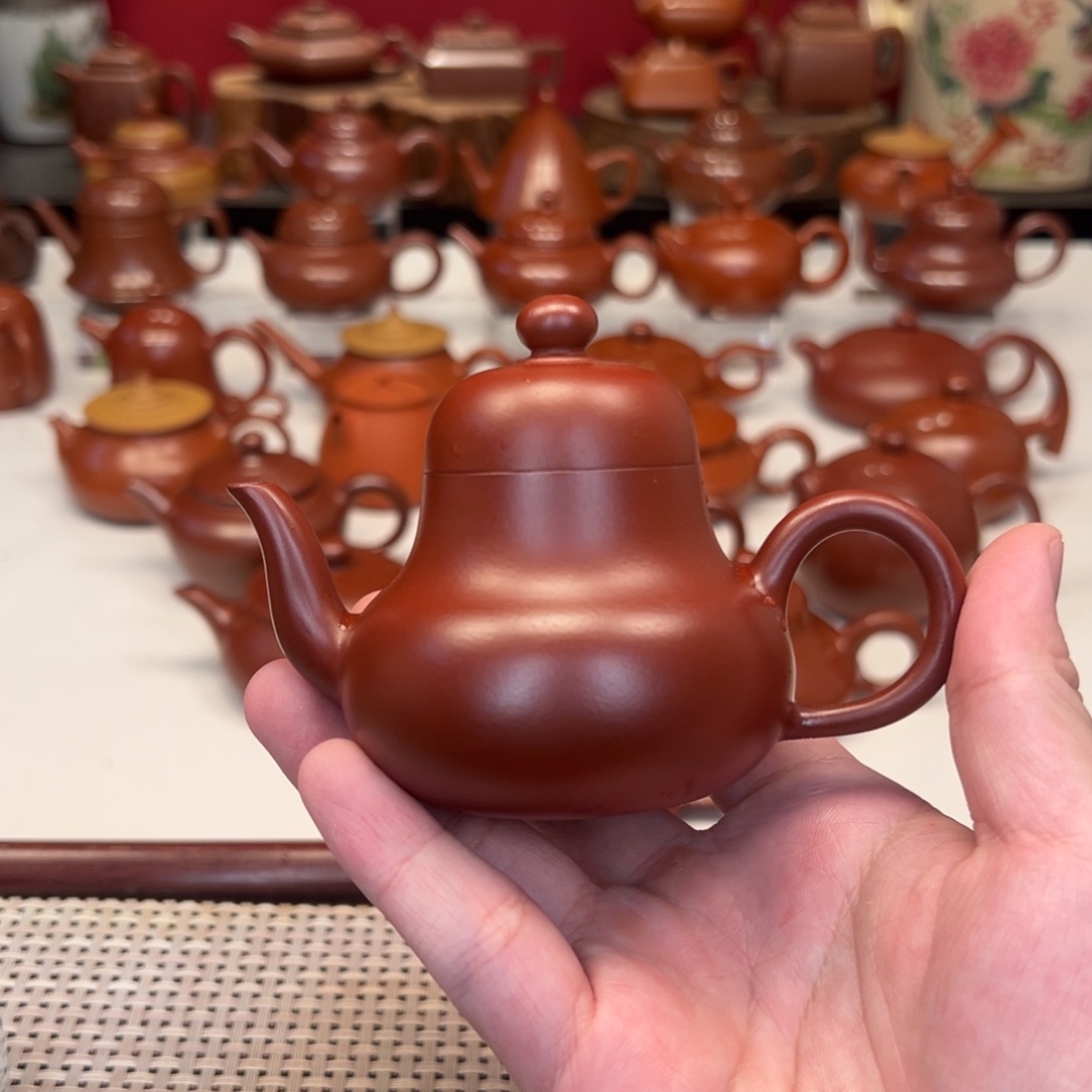 紫砂茶壶潮州手拉壶手拉壶