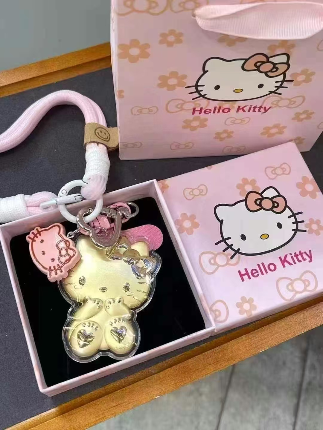 水贝kitty猫钥匙扣挂件送礼