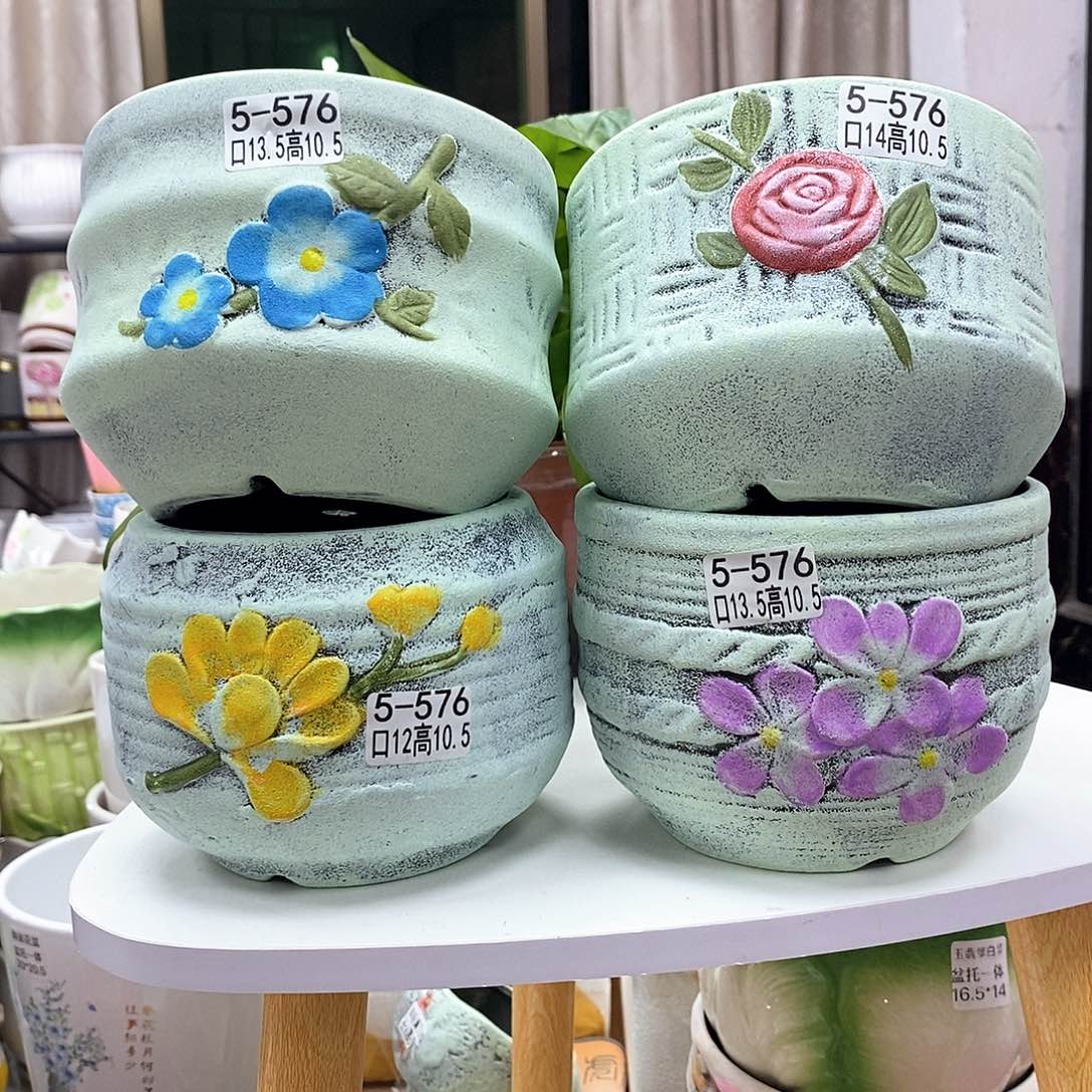 陶瓷@陶瓷花盆@@5576