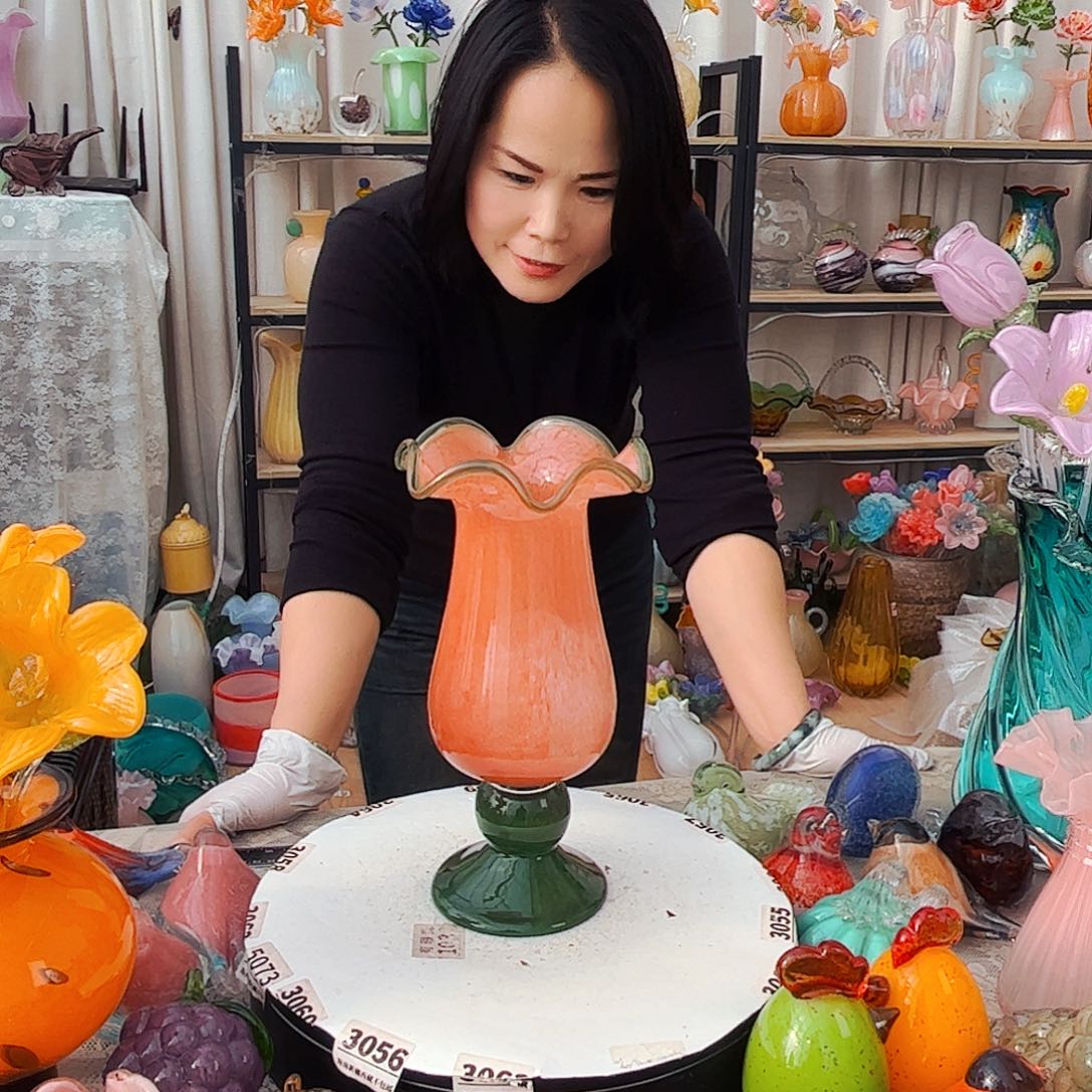 风灯福利家悦琉璃工艺品